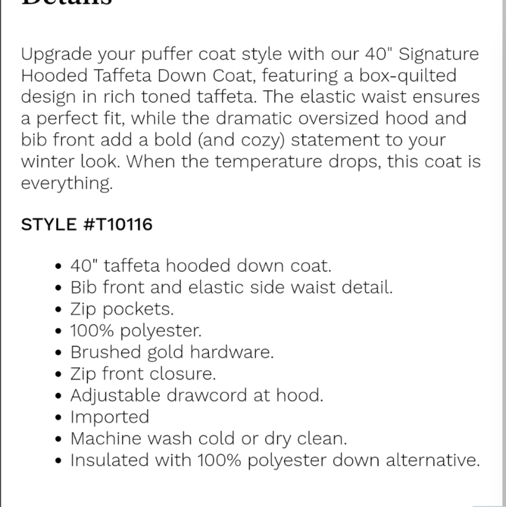 Hooded Down Coat - image 6